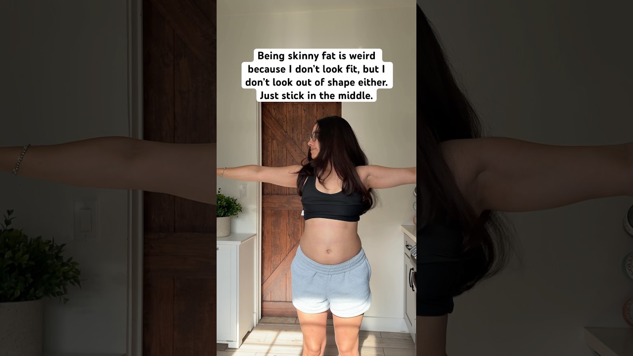 Being SKINNY FAT is weird 🥲🥲 #fitness #weightlossjourney #body #weightloss #relatable