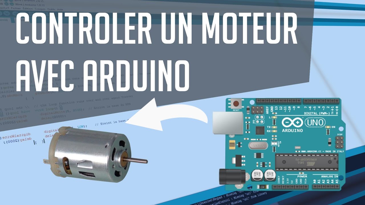 Contrôler un moteur avec ARDUINO facilement