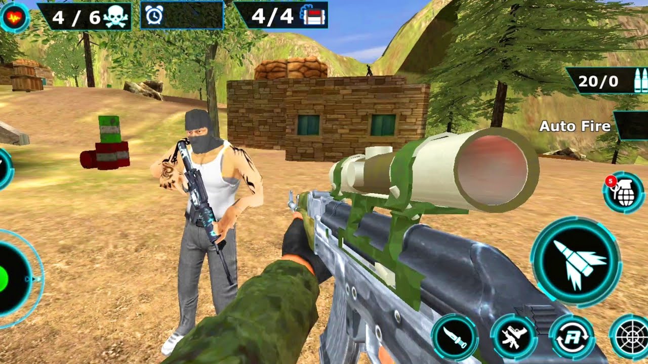 Combat Shooter Gun Strike  _ Android GamePlay #8