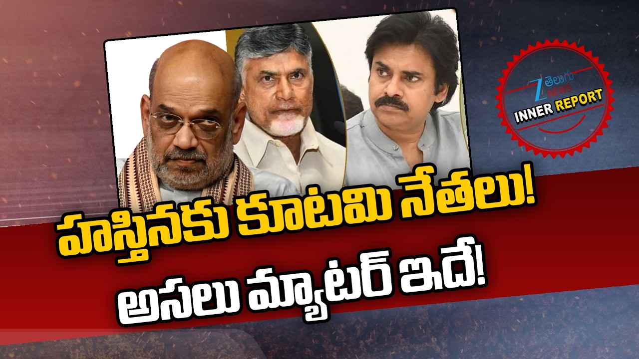 CM Chandra Babu Delhi Politics | హస్తినకు కూటమి నేతలు!  అసలు మ్యాటర్ ఇదే! | ZEE Telugu News