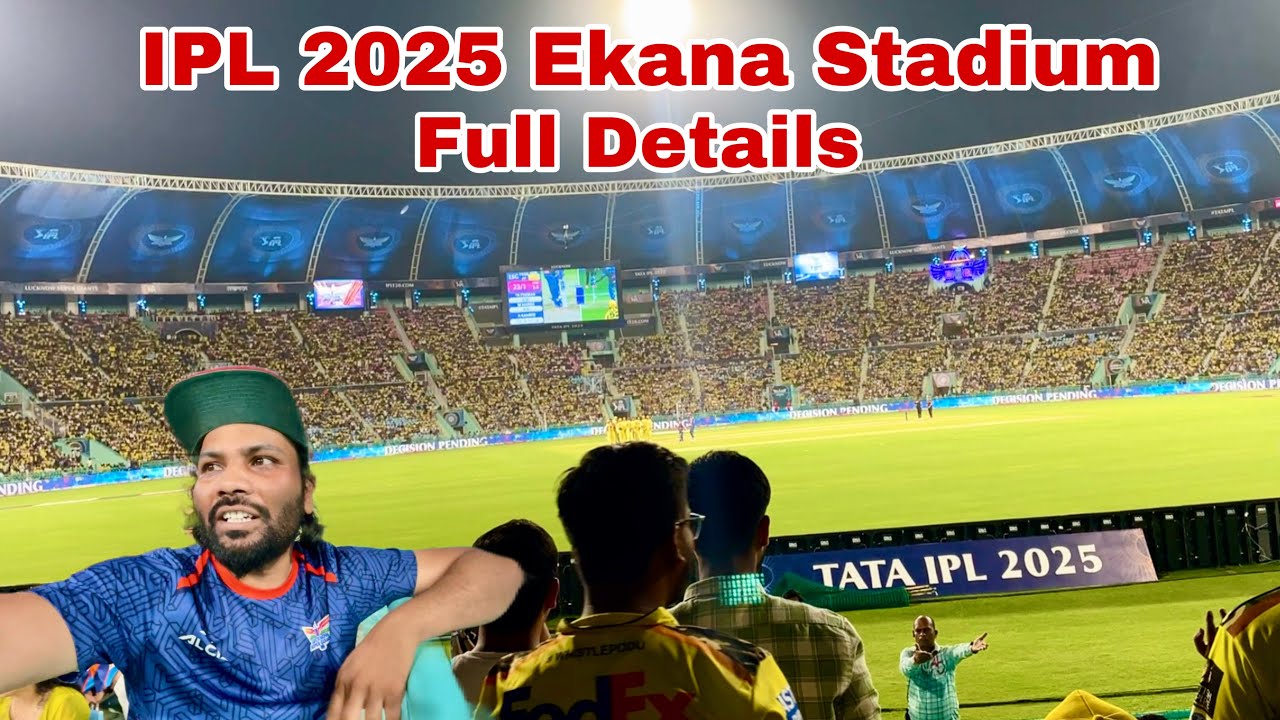 LSG vs CSK Live Match in Lucknow || Ekana Stadium Lucknow |RCB vs LSG Tickets booking |LSG VS DC IPL