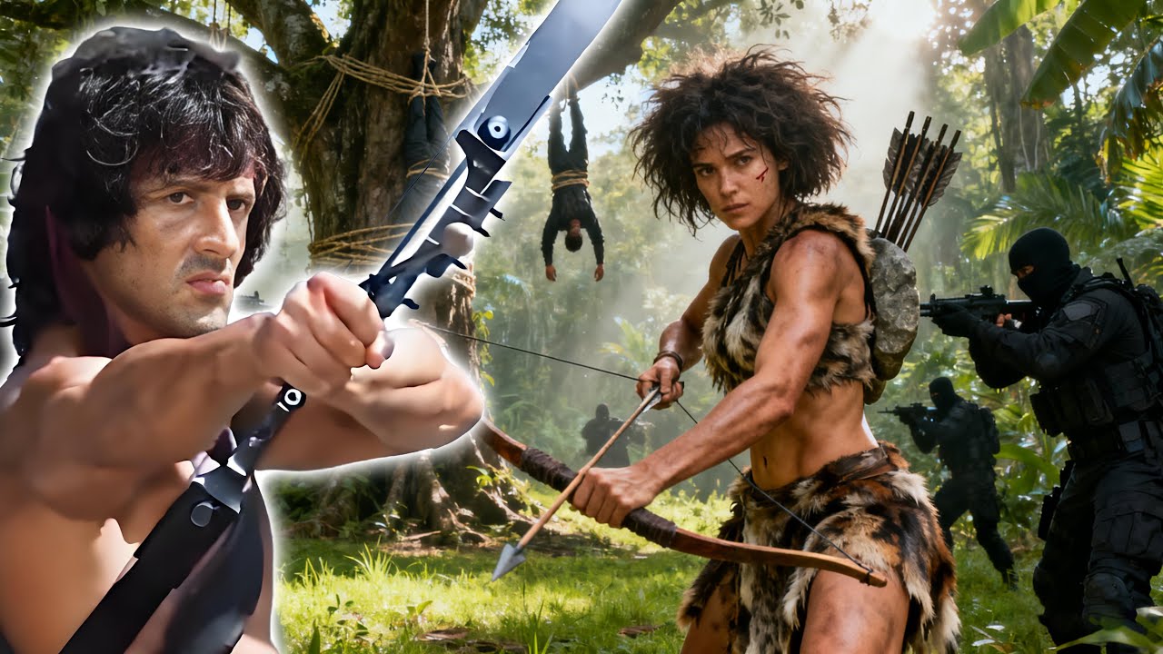 💥Action Movie | Special Forces Lost in Jungle! Fight Cannibals, Bloody Escape!🔥