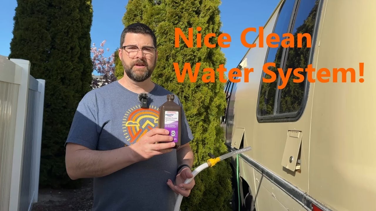 GMC Motorhome Sanitize Water Tank