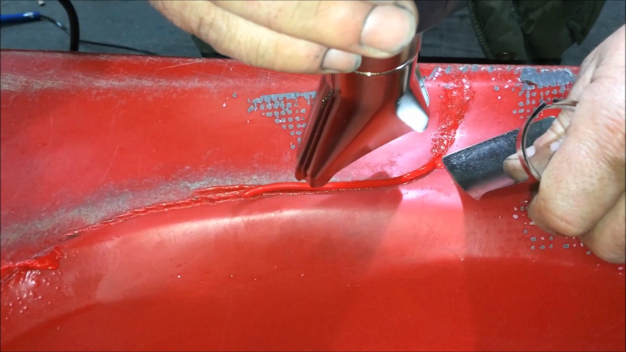 Reparação de Kayaks de polietileno