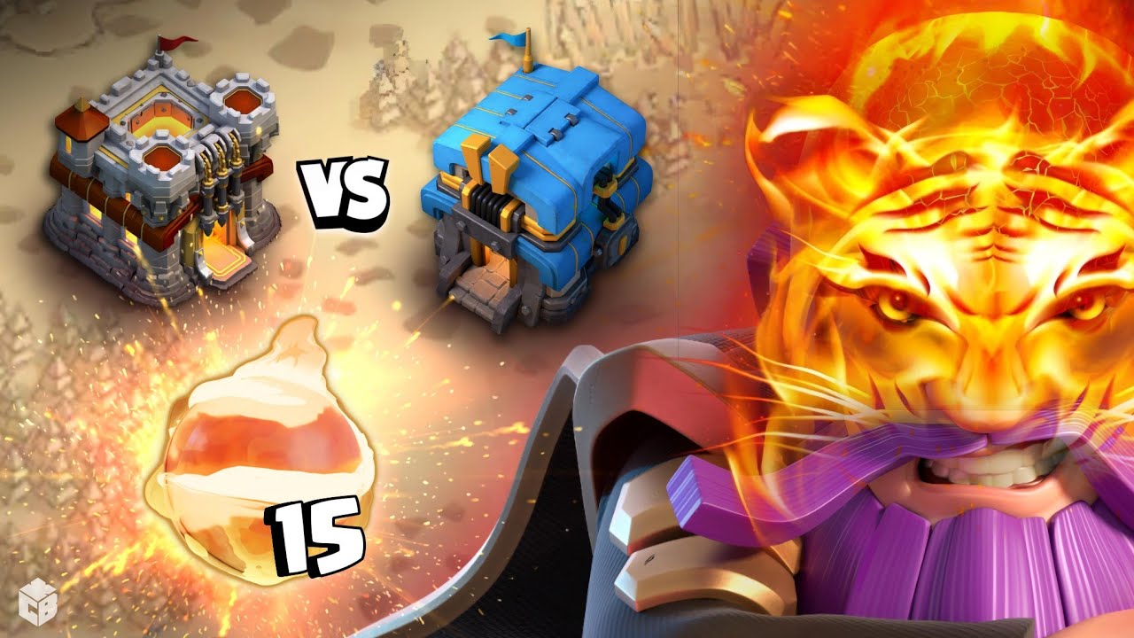 TH 11 VS TH 12 Dengan Fireball