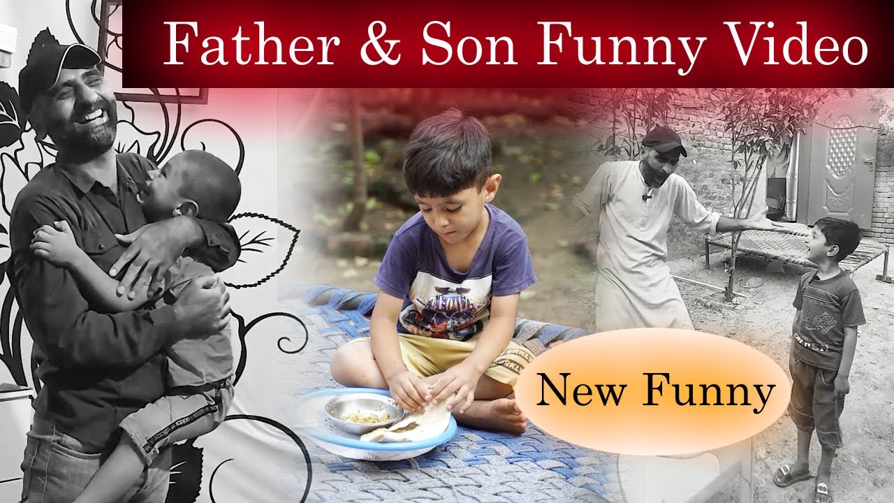 Father & son Funny Video | pakistani village vlogs | Studio zed