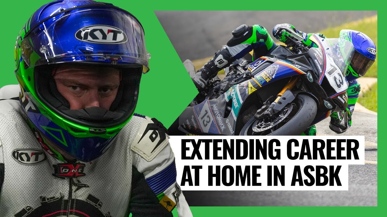 Grand prix veteran Ant West racing on in ASBK!