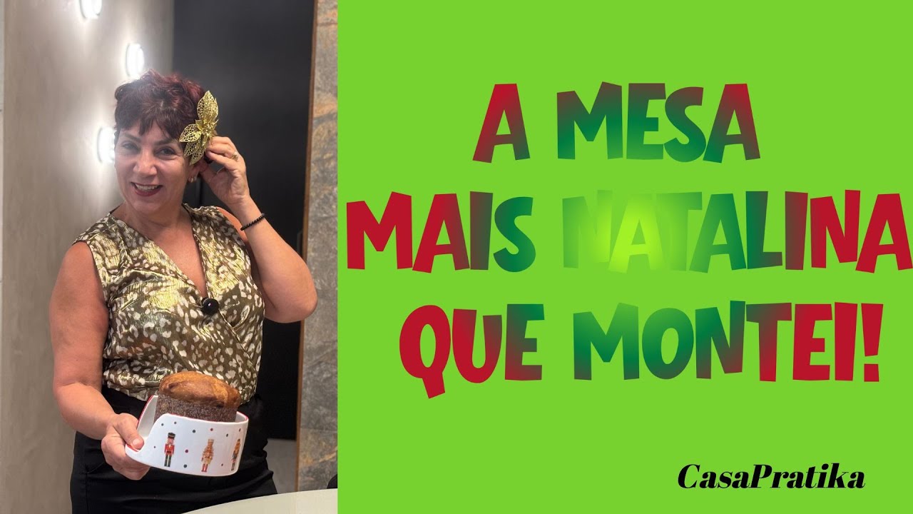 A Mesa Mais Natalina Que Já Montei! ✨🎄