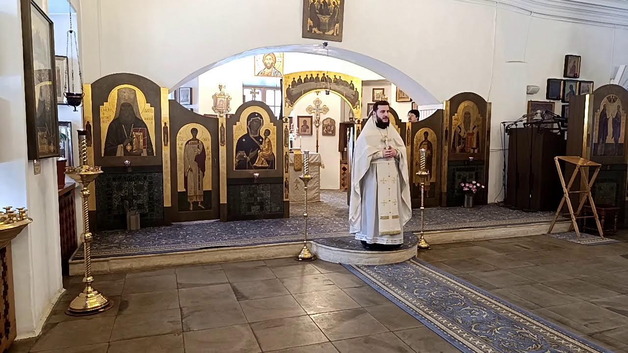 Свт. Григория Богослова, архиеп. Константинопольского. Прямая трансляция.