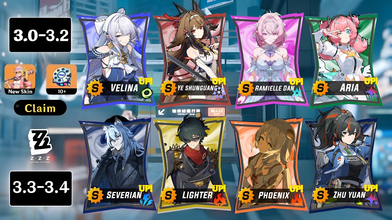 BIG UPDATE! JUST IN! COMPLETE 3.0-3.4 BANNER ROADMAP! Velina, Severian & Aria | Zenless Zone Zero