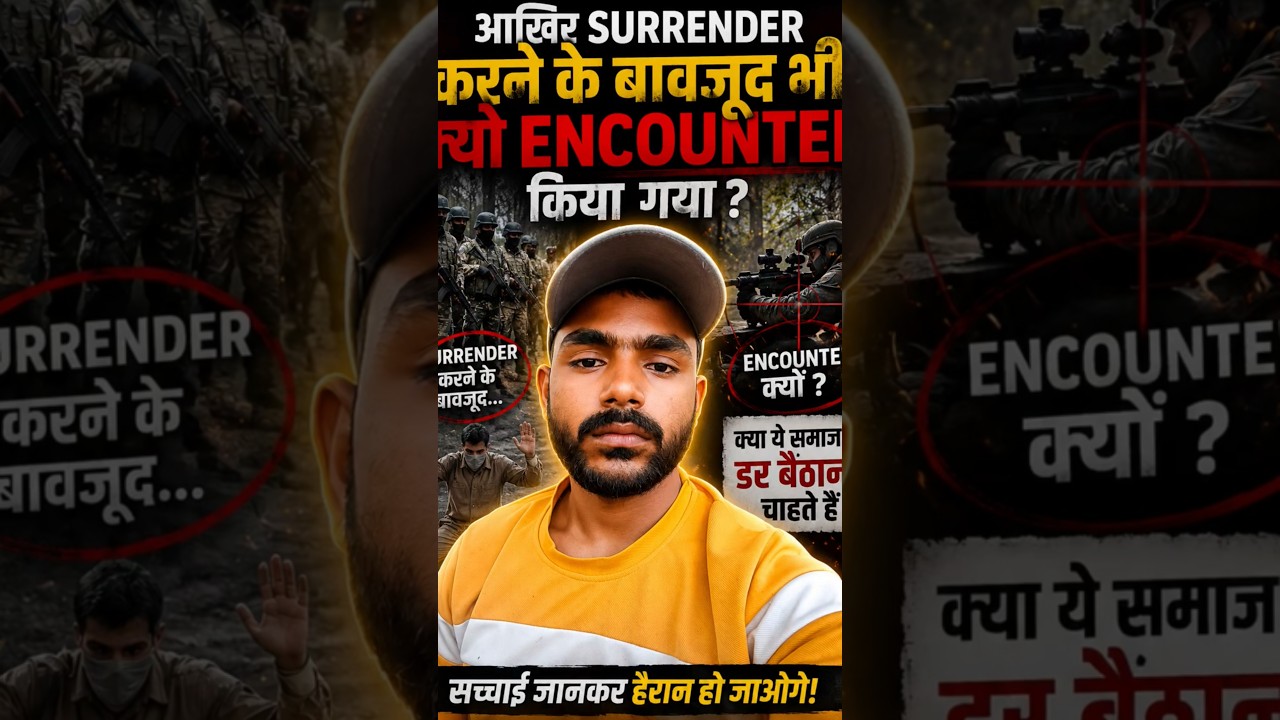 surrender ke baad bhi q encounter bharat tiwari #bhagatsingh