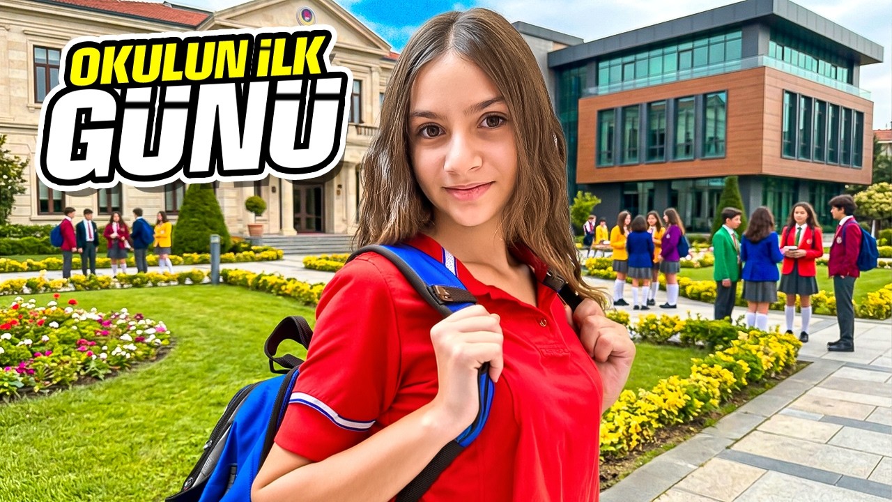 FIRST DAY OF SCHOOL VLOG ! WHAT'S IN MY BAG !?