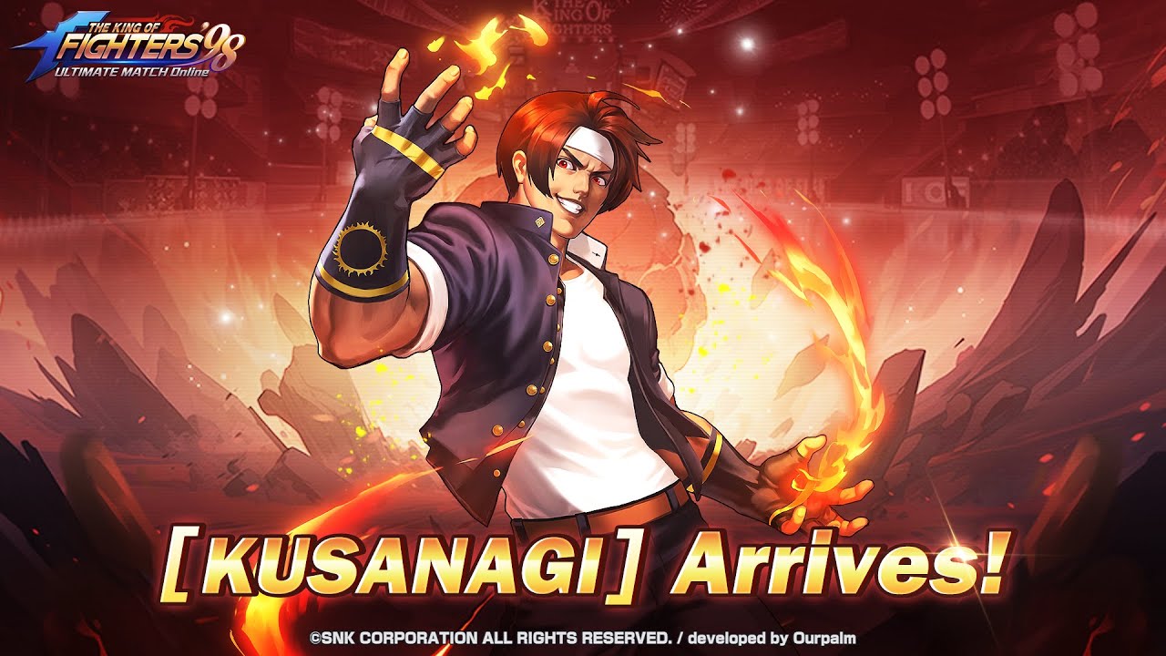 KOF 98 UMOL Conta Primária após 1 mês e com o Kusanagi 5* e 2 portões.