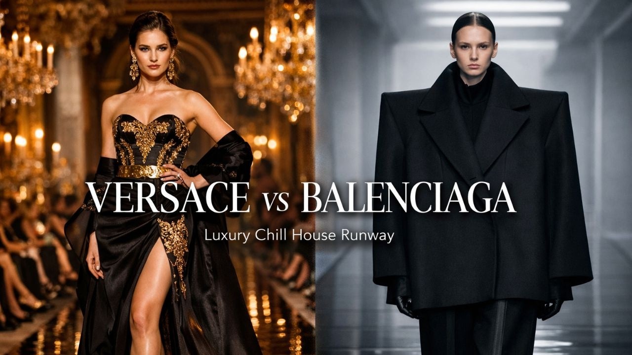 Versace vs Balenciaga · Luxury Chill House Runway