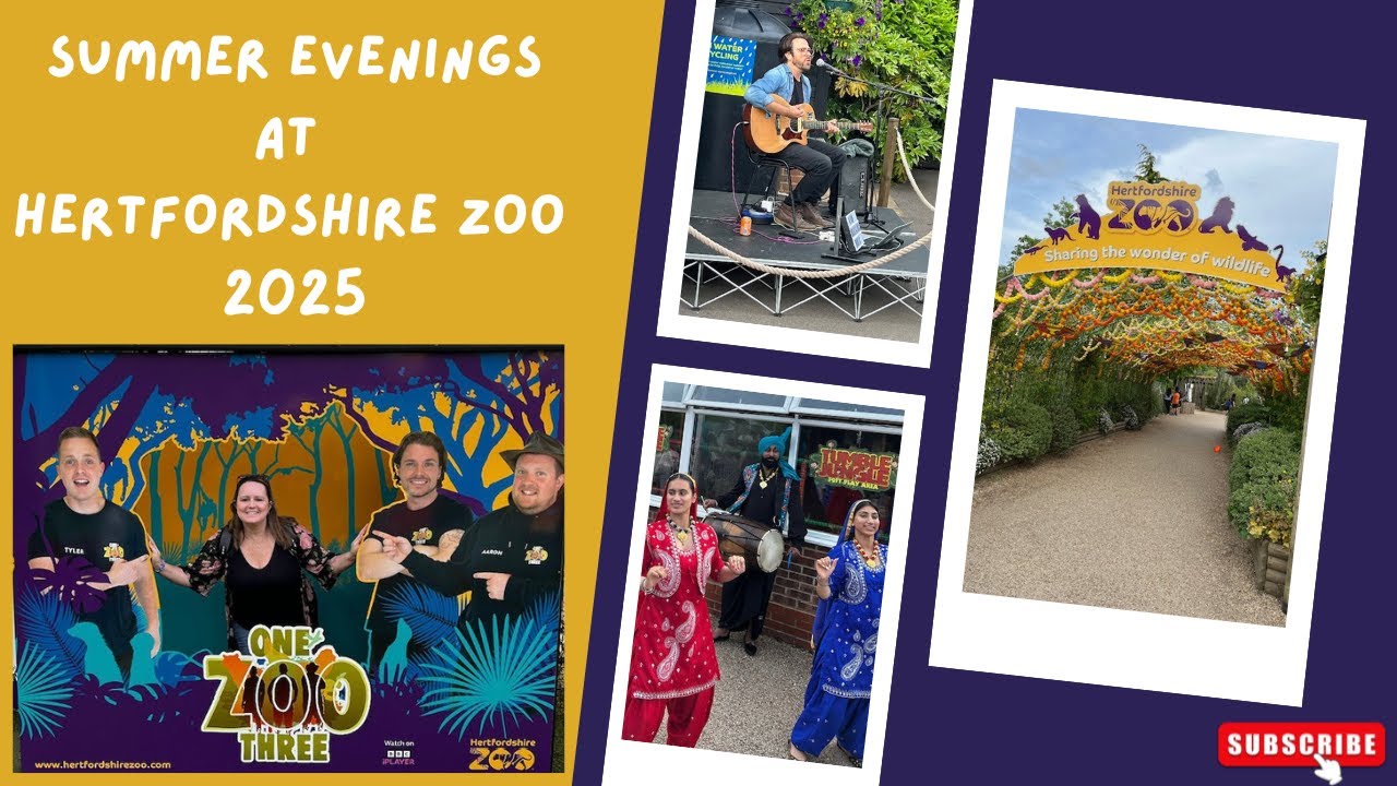 HERTFORDSHIRE ZOO 2025 (Formerly Paradise Wildlife Park) | SUMMER EVENINGS