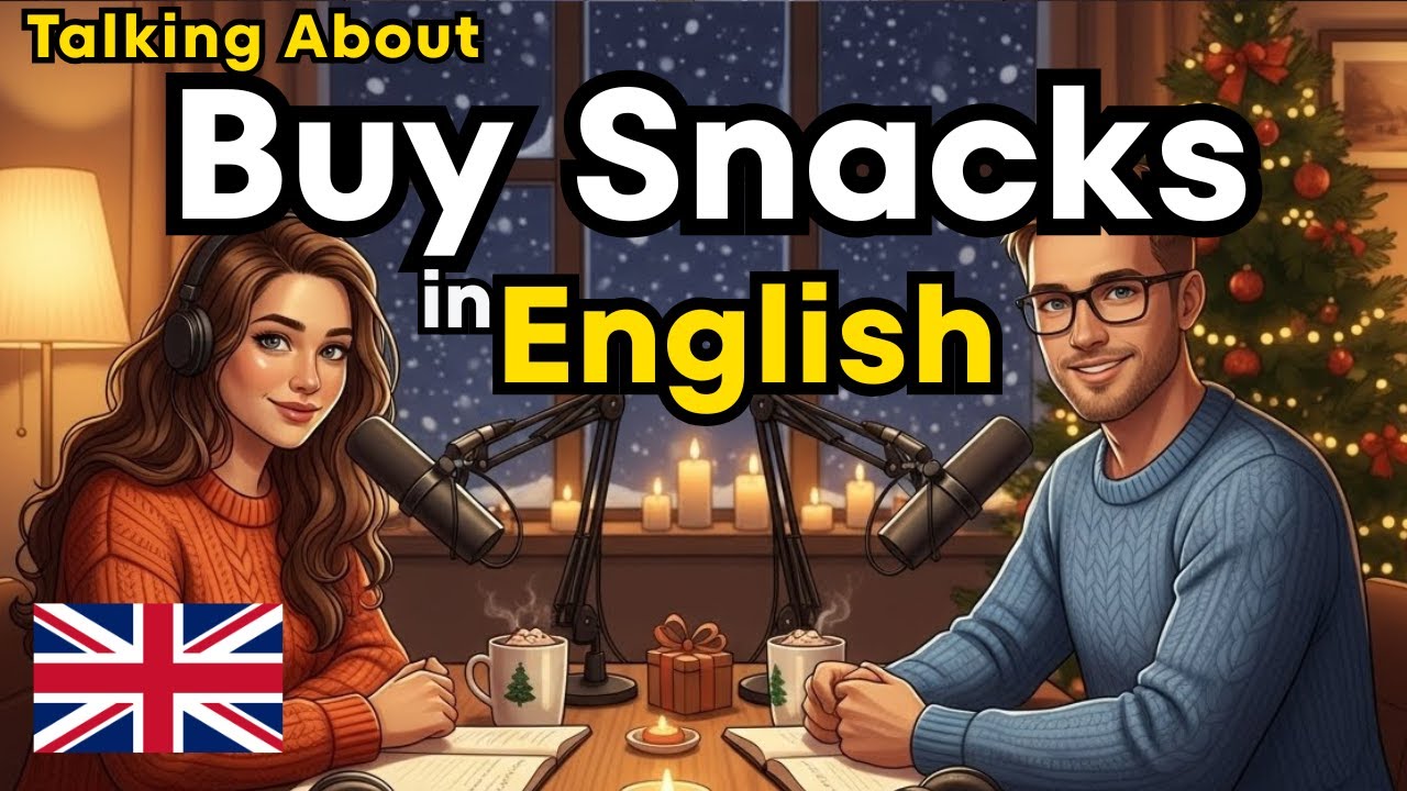 How to Buy Snacks at a Convenience Store  | Beginner English Listening