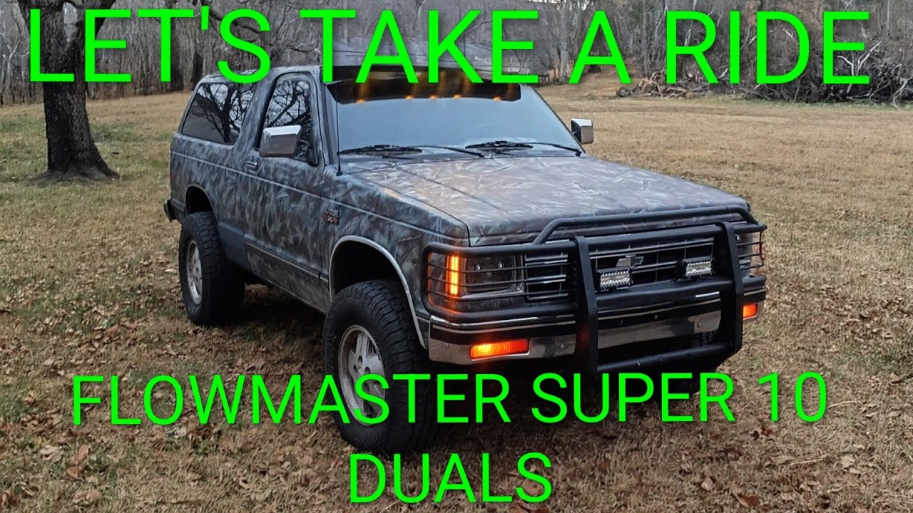 Let's drive my Blazer 