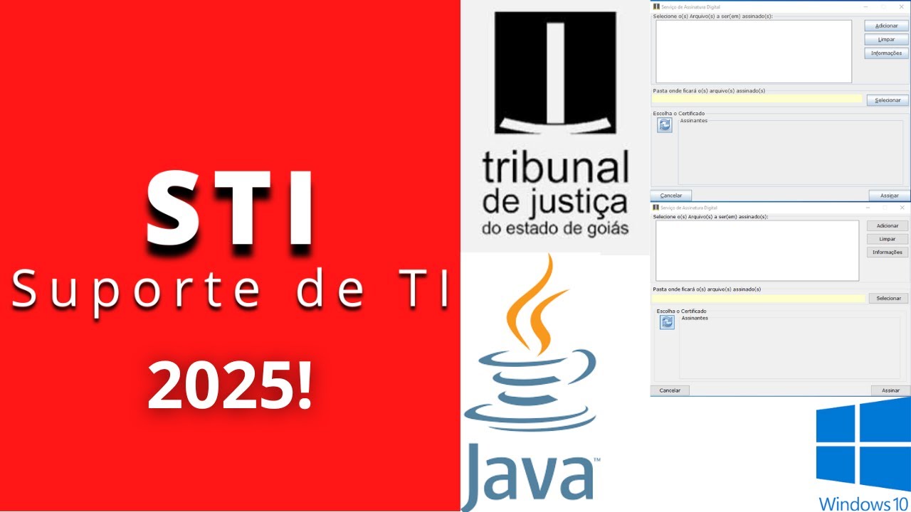 Assinador Projudi não abre (Resolvido! Atualizado)