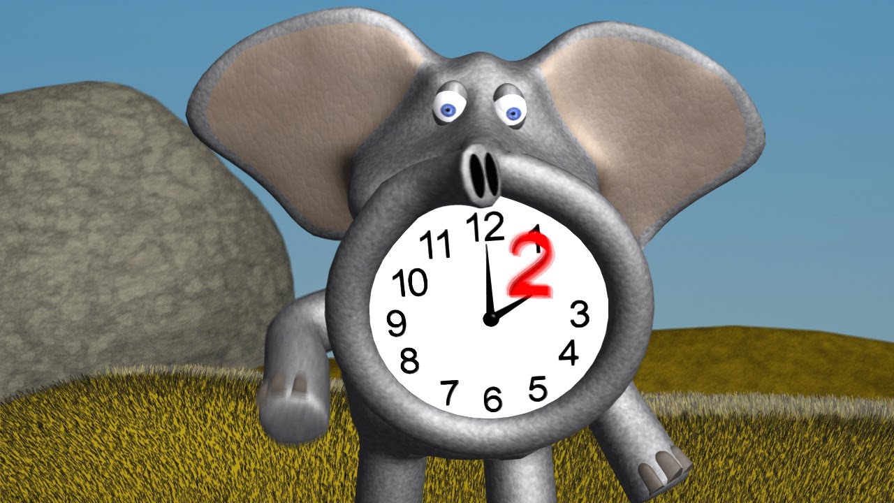 Telling Time for Children - Learn Hours