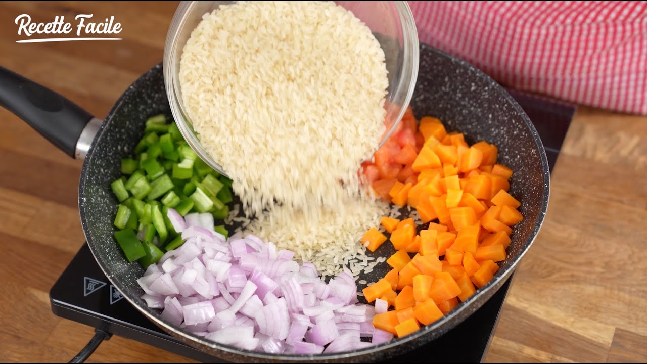 Cette recette de riz est parfaite pour un repas en famille ou entre amis !