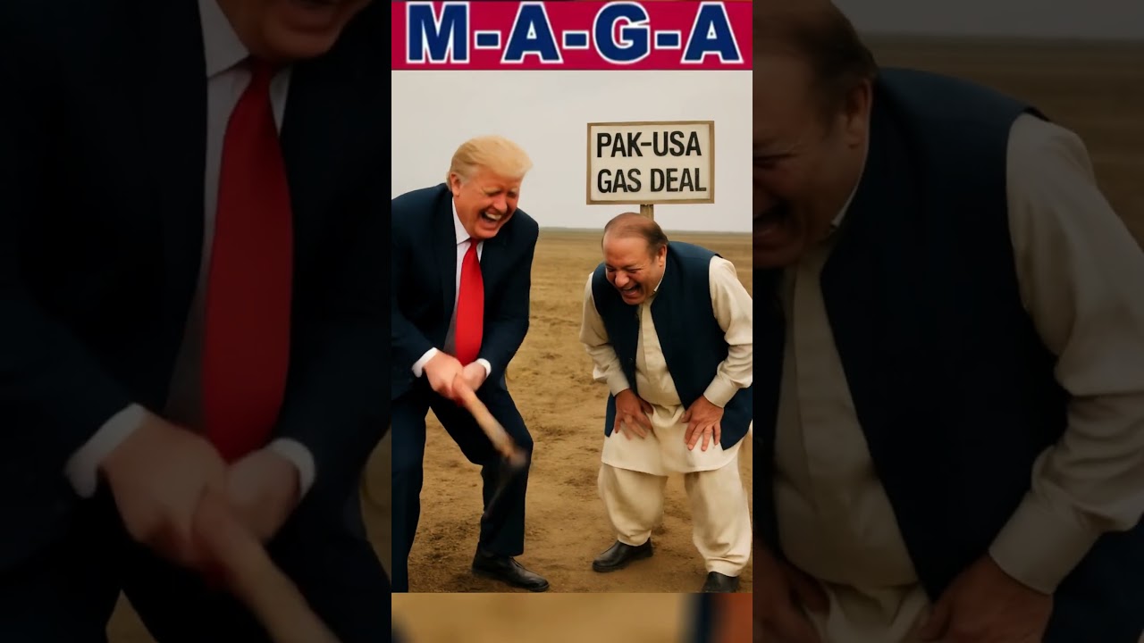 Trump & Nawaz Sharif Strike GAS? | PAK-USA GAS Deal Gone RIGHT! AI Meme