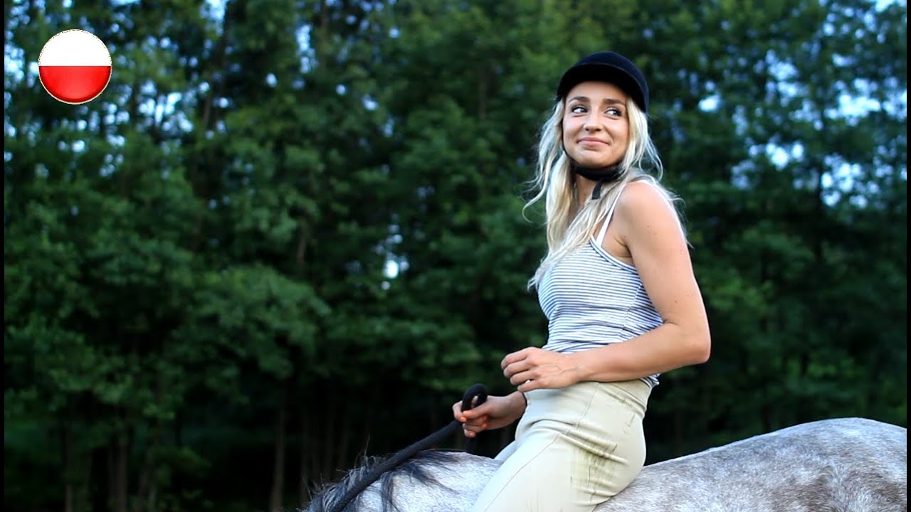 Nauka jazdy konnej - galopy i upadki - Viola i Maurus, lekcja #9 |  bez siodła, strzemion, wędzidła