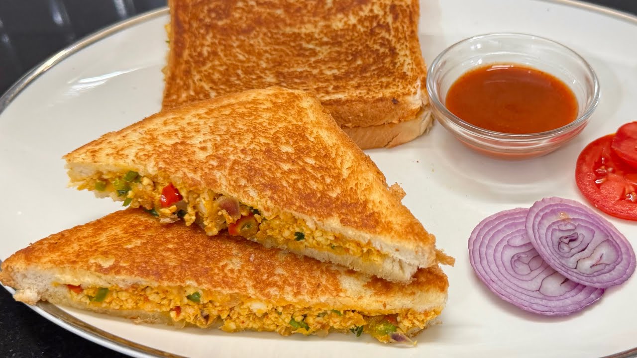 பிரட்சாண்ட்விச் 10 நிமிடத்தில் ரெடி /Bread Sandwich recipe in Tamil/Easy snacks/ Easy Breakfast