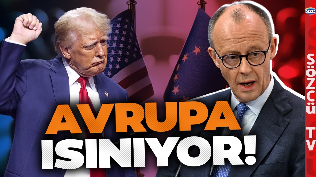 Almanya Kılıçları Çekiyor! Amerika ve Trump'a Çarpıcı Gönderme! Avrupa'da Sular Isınıyor!