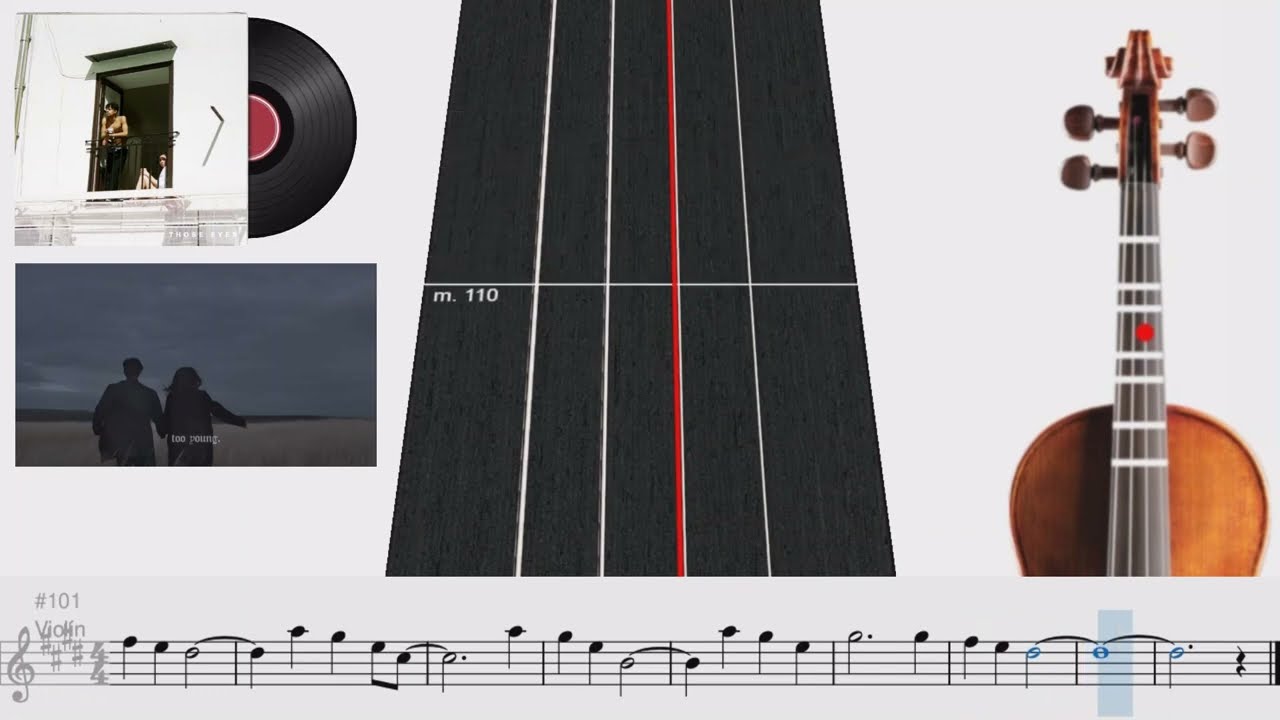 Those Eyes | Violín 🎻 Play Along | TUTORIAL | TABLATURA