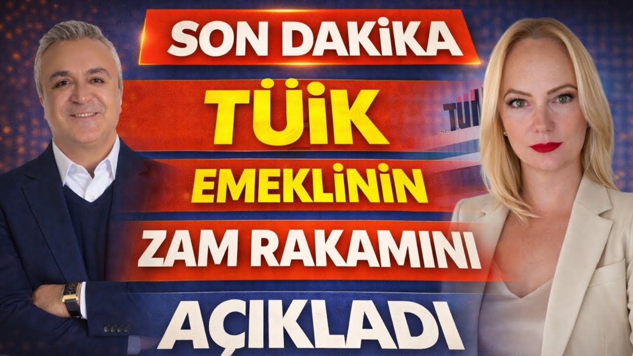 Son Dakika TÜİK Emekli Zam Rakamını Açıkladı