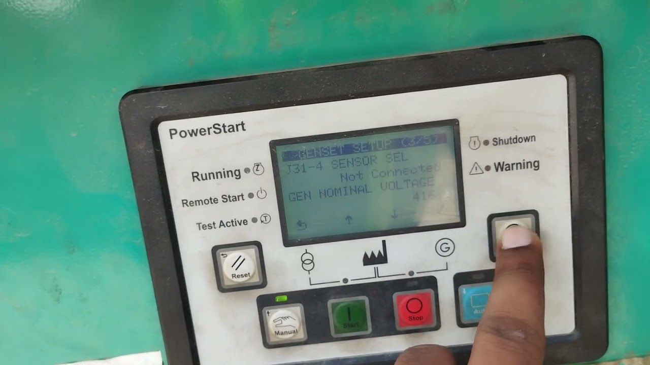 cummins DG ka oil pressure N/A  aa rha satik tarike se chalu kare 1min  me