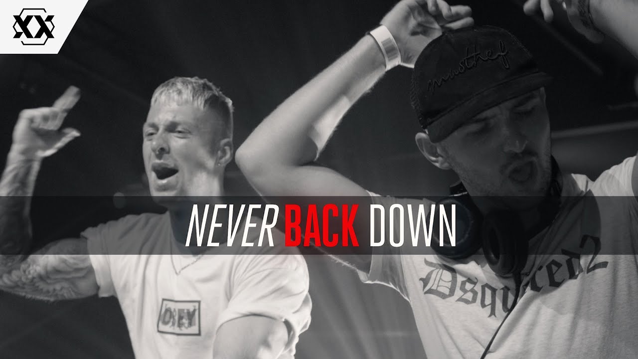 Rebelion ft. Micah Martin - Never Back Down (Official Videoclip)