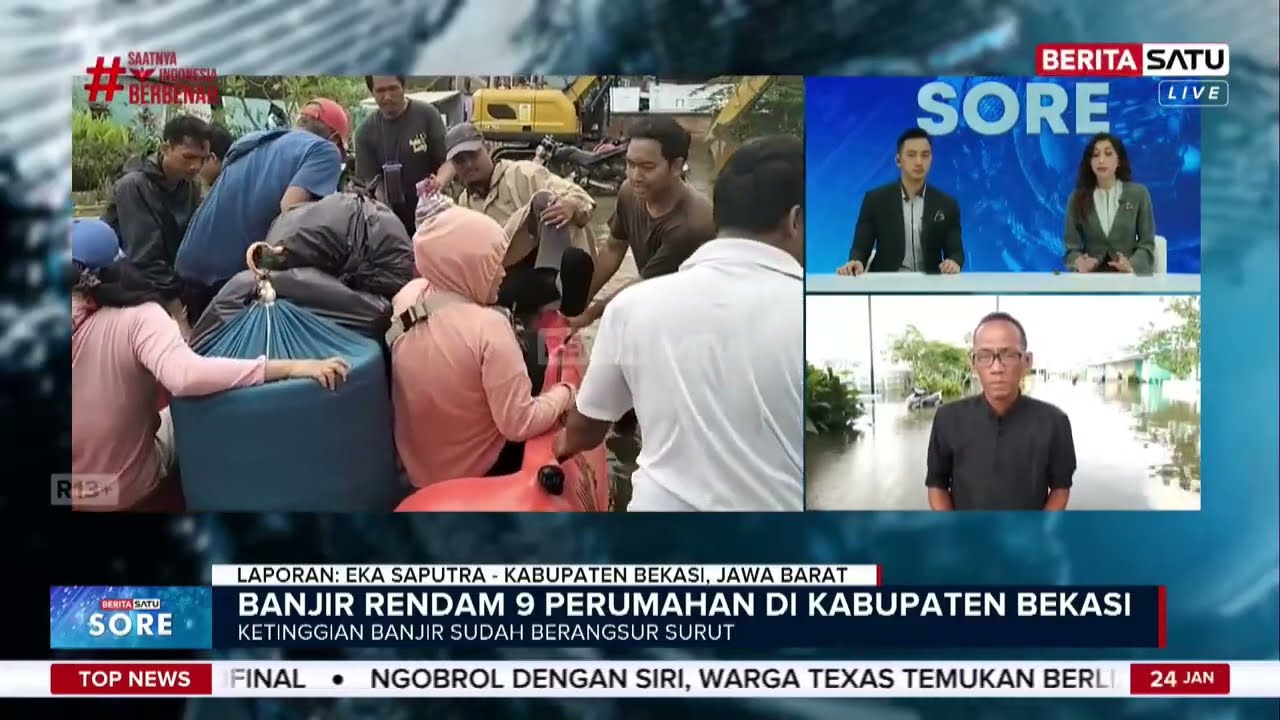 9 Perumahan di Kabupaten Bekasi Terendam Banjir Bak Lautan #Beritasatu