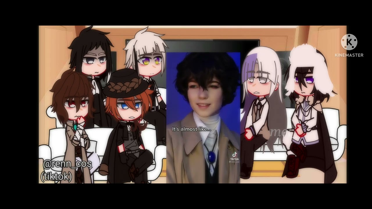 bsd react || part 2 || manga spoilers || tw's in video || mel_