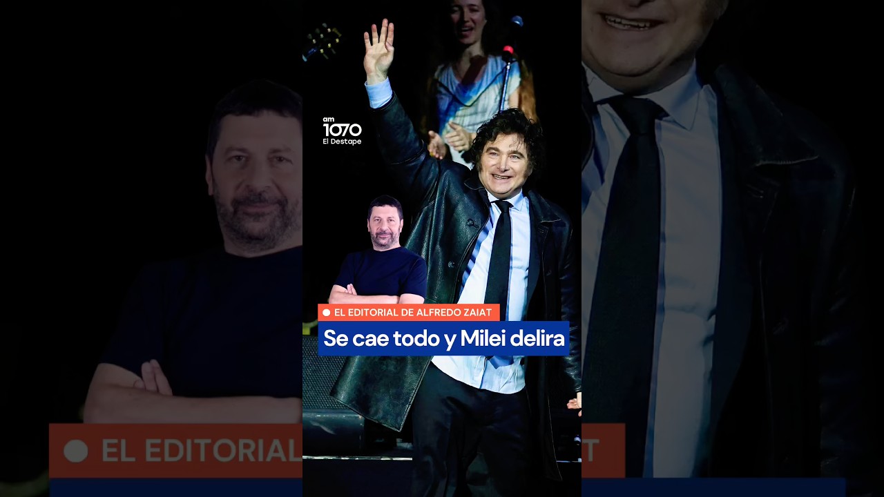 Argentina DESTRU&Iacute;DA: &ldquo;Se cae todo y MILEI DELIRA&rdquo;