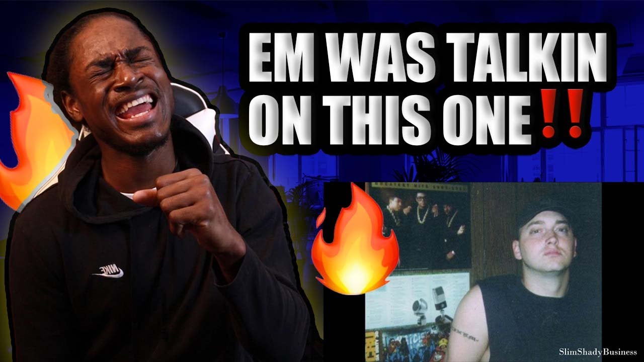 Eminem - Rock Bottom (Lyrics)|REACTION!!!