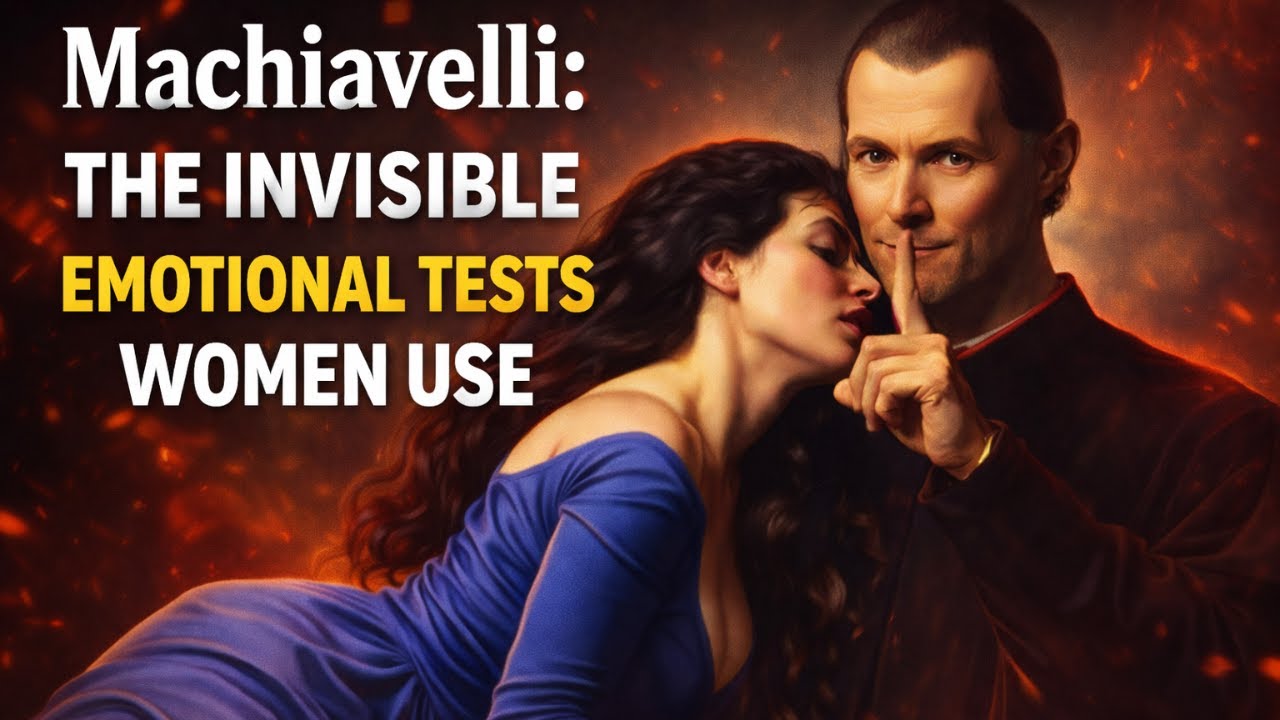 Machiavelli: The Invisible Emotional Tests Women Use on Men