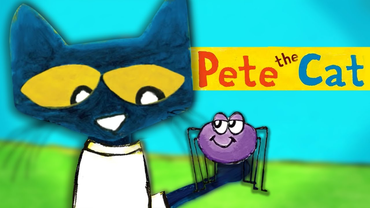 Pete the Cat and the Itsy Bitsy Spider | Sing-along