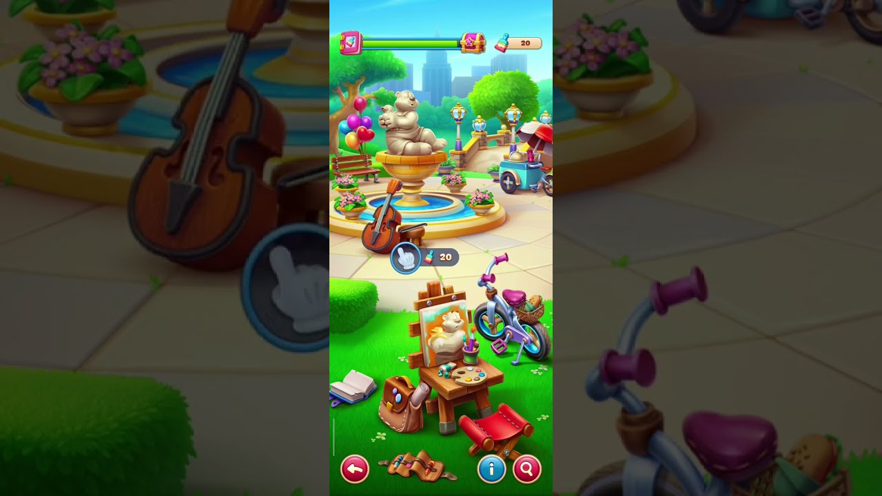 TOON BLAST CENTRAL PARK RENOVATION NEW LEVEL FROM 10861 10K 861