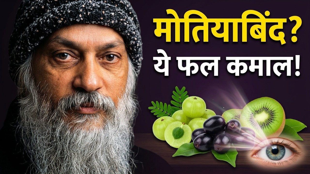 OSHO - मोतियाबिंद से बचना इतना आसान? आंवला, जामुन और कीवी का कमाल