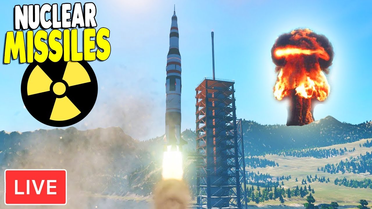 LIVE -  BUILDING NUKE MISSILE BASE | Cities: Skylines Gameplay