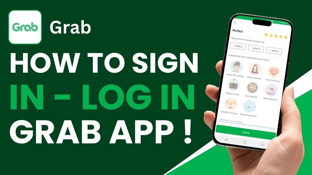 Grab Login | Sign In Grab Food & Taxi App !