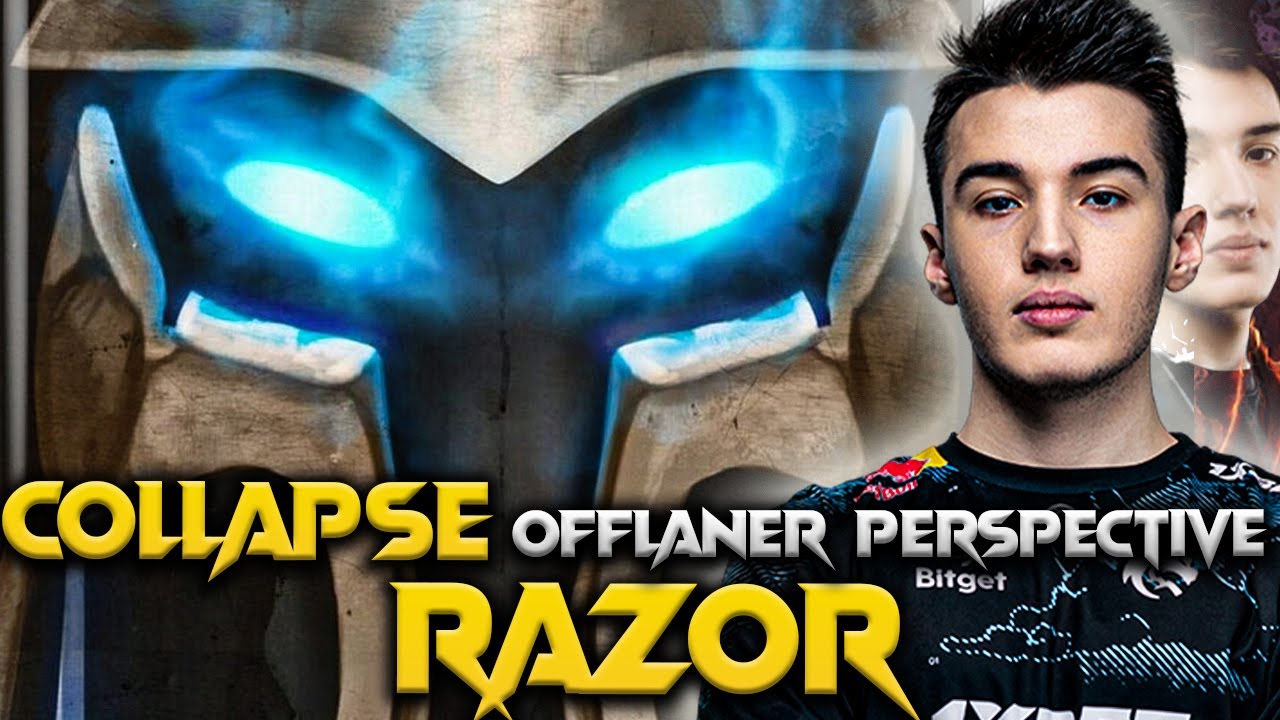 New patch 7.37b - Collapse Razor The Offlane MVP  - Dota 2 Pro Gameplay #razor #collapse