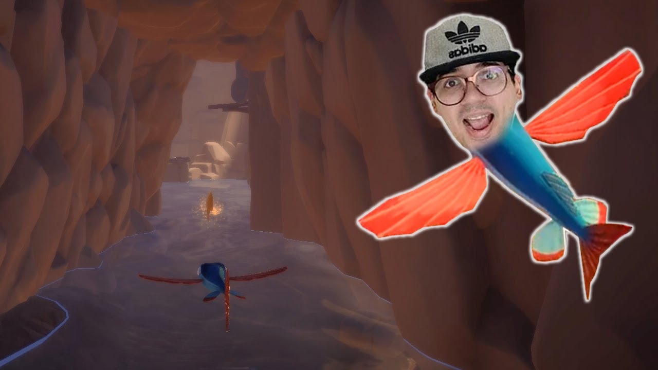O PEIXE VOADOR ENTROU NA CAVERNA SUBTERRÂNEA! - I Am Fish