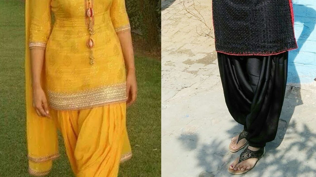 How to cut salwar in two ways