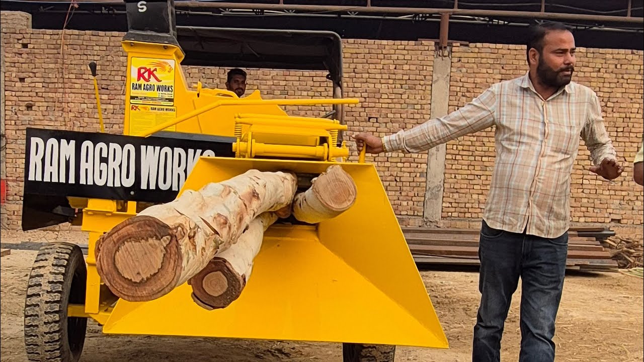 Ram Toka wood chipper machine  heavy duty 