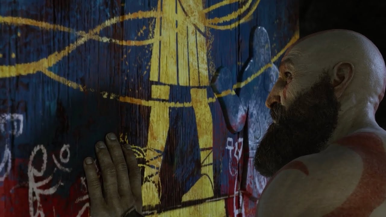 Kratos Sees the Final Shrine- God of War Ragnarok