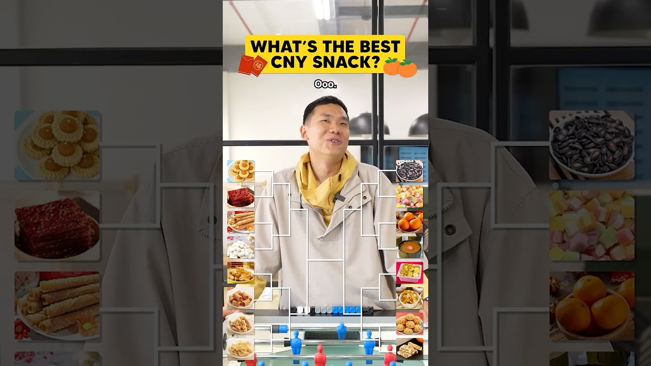 What's The Best Chinese New Year Snack? | RANK IT!