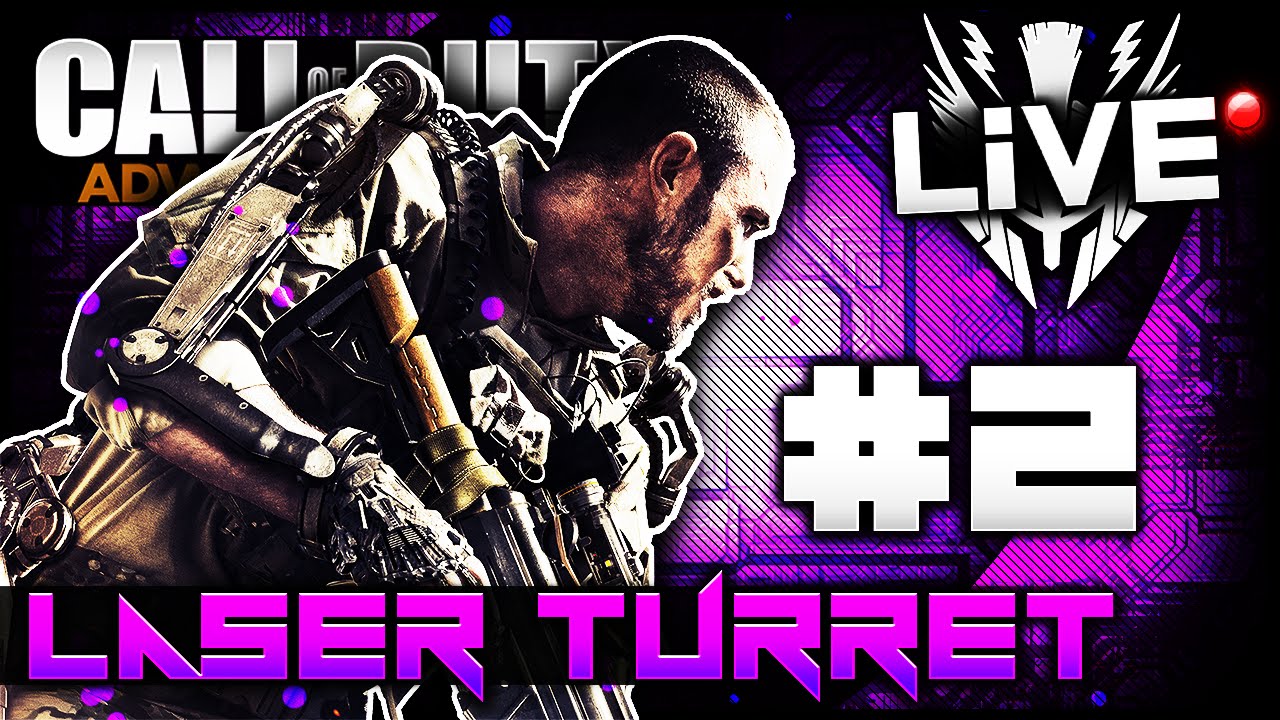 CoD AW: LASER TURRET! - LiVE w/ ELiTE #2 (Call of Duty: Advanced Warfare Multiplayer Gameplay)