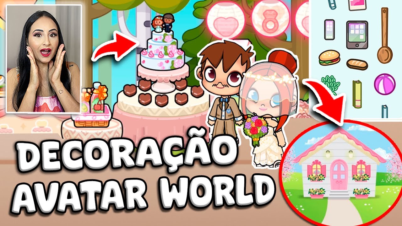 DECOREI NO AVATAR WORLD | DECORAÇÃO FESTA DE CASAMENTO O Segredo da DECORAÇÃO Perfeita 😍